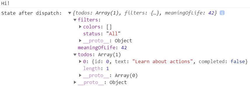 Логирование улучшителя хранилища meaningOfLife